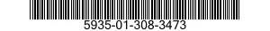 5935-01-308-3473 CONNECTOR,PLUG,ELECTRICAL 5935013083473 013083473