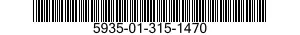5935-01-315-1470 PLATE,RETAINING,ELECTRICAL CONNECTOR 5935013151470 013151470