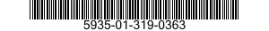 5935-01-319-0363 SHELL,ELECTRICAL CONNECTOR 5935013190363 013190363