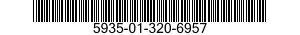 5935-01-320-6957 SHELL,ELECTRICAL CONNECTOR 5935013206957 013206957