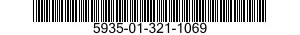 5935-01-321-1069 CONNECTOR,RECEPTACLE,ELECTRICAL 5935013211069 013211069