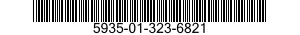 5935-01-323-6821 CONNECTOR BODY,RECEPTACLE,ELECTRICAL 5935013236821 013236821