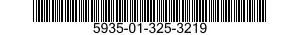 5935-01-325-3219 SOCKET,PLUG-IN ELECTRONIC COMPONENTS 5935013253219 013253219