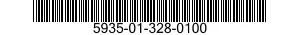 5935-01-328-0100 BACKSHELL,DUMMY CONNECTOR 5935013280100 013280100