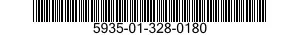 5935-01-328-0180 BACKSHELL,DUMMY CONNECTOR 5935013280180 013280180