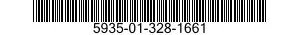 5935-01-328-1661 CONNECTOR,RECEPTACLE,ELECTRICAL 5935013281661 013281661