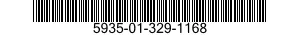 5935-01-329-1168 CONNECTOR,RECEPTACLE,ELECTRICAL 5935013291168 013291168