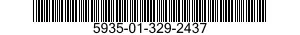 5935-01-329-2437 CONNECTOR,RECEPTACLE,ELECTRICAL 5935013292437 013292437