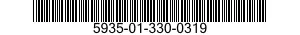 5935-01-330-0319 CONNECTOR,RECEPTACLE,ELECTRICAL 5935013300319 013300319