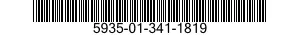 5935-01-341-1819 ADAPTER,CABLE CLAMP TO CONNECTOR 5935013411819 013411819