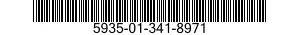 5935-01-341-8971 CONNECTOR,RECEPTACLE,ELECTRICAL 5935013418971 013418971