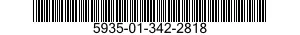 5935-01-342-2818 POLARIZING KEY,ELECTRICAL CONNECTOR 5935013422818 013422818