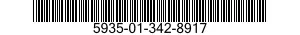 5935-01-342-8917 CONNECTOR,RECEPTACLE,ELECTRICAL 5935013428917 013428917
