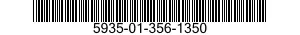 5935-01-356-1350 CONNECTOR,PLUG,ELECTRICAL 5935013561350 013561350