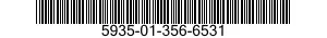 5935-01-356-6531 PLATE,RETAINING,ELECTRICAL CONNECTOR 5935013566531 013566531