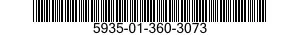 5935-01-360-3073 SOCKET,PLUG-IN ELECTRONIC COMPONENTS 5935013603073 013603073