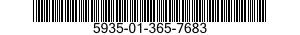 5935-01-365-7683 SOCKET,PLUG-IN ELECTRONIC COMPONENTS 5935013657683 013657683