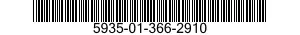 5935-01-366-2910  5935013662910 013662910