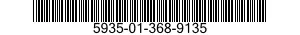 5935-01-368-9135 CONNECTOR ASSEMBLY,ELECTRICAL 5935013689135 013689135