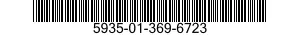 5935-01-369-6723 CONNECTOR,PLUG,ELECTRICAL 5935013696723 013696723