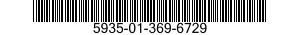 5935-01-369-6729 CONNECTOR,RECEPTACLE,ELECTRICAL 5935013696729 013696729