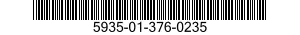 5935-01-376-0235 CONNECTOR,PLUG,ELECTRICAL 5935013760235 013760235