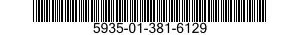 5935-01-381-6129 CONNECTOR,PLUG,ELECTRICAL 5935013816129 013816129
