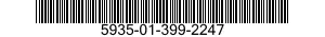 5935-01-399-2247 CONNECTOR,RECEPTACLE,ELECTRICAL 5935013992247 013992247