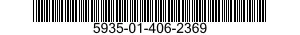 5935-01-406-2369 BRACKET,ELECTRICAL CONNECTOR 5935014062369 014062369