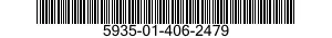 5935-01-406-2479 SOCKET,PLUG-IN ELECTRONIC COMPONENTS 5935014062479 014062479