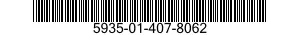5935-01-407-8062 CONNECTOR,PLUG,ELECTRICAL 5935014078062 014078062