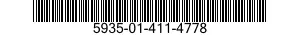 5935-01-411-4778 JACKSCREW,ELECTRICAL CONNECTOR 5935014114778 014114778