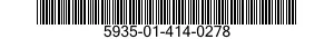 5935-01-414-0278 PLATE,RETAINING,ELECTRICAL CONNECTOR 5935014140278 014140278