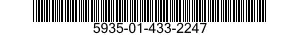 5935-01-433-2247 SOCKET ASSEMBLY,PLUG-IN ELECTRONIC COMPONENTS 5935014332247 014332247