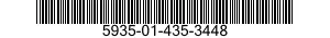 5935-01-435-3448 CONNECTOR,RECEPTACLE,ELECTRICAL 5935014353448 014353448