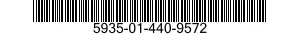 5935-01-440-9572 SOCKET,PLUG-IN ELECTRONIC COMPONENTS 5935014409572 014409572
