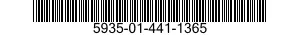 5935-01-441-1365 ADAPTER,CABLE CLAMP TO CONNECTOR 5935014411365 014411365