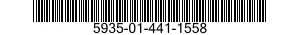 5935-01-441-1558 CONNECTOR,RECEPTACLE,ELECTRICAL 5935014411558 014411558