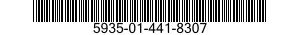 5935-01-441-8307 ADAPTER,CABLE CLAMP TO CONNECTOR 5935014418307 014418307