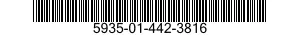 5935-01-442-3816 COVER AND SHELL,ELECTRICAL CONNECTOR 5935014423816 014423816