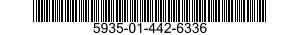 5935-01-442-6336 POLARIZING KEY,ELECTRICAL CONNECTOR 5935014426336 014426336