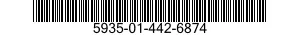 5935-01-442-6874 BACKSHELL,DUMMY CONNECTOR 5935014426874 014426874
