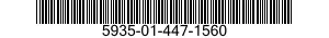 5935-01-447-1560 PLATE,RETAINING,ELECTRICAL CONNECTOR 5935014471560 014471560