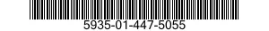 5935-01-447-5055 PLATE,RETAINING,ELECTRICAL CONNECTOR 5935014475055 014475055