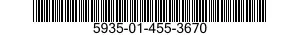 5935-01-455-3670 PLUG,TIP 5935014553670 014553670