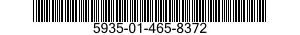 5935-01-465-8372 ADAPTER,CABLE CLAMP TO CONNECTOR 5935014658372 014658372