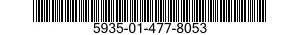 5935-01-477-8053 ADAPTER,CABLE CLAMP TO CONNECTOR 5935014778053 014778053
