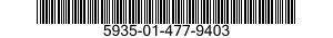5935-01-477-9403 ADAPTER,CABLE CLAMP TO CONNECTOR 5935014779403 014779403