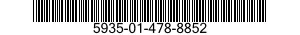 5935-01-478-8852 CONNECTOR,RECEPTACLE,ELECTRICAL 5935014788852 014788852