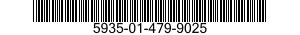 5935-01-479-9025 PLATE,RETAINING,ELECTRICAL CONNECTOR 5935014799025 014799025